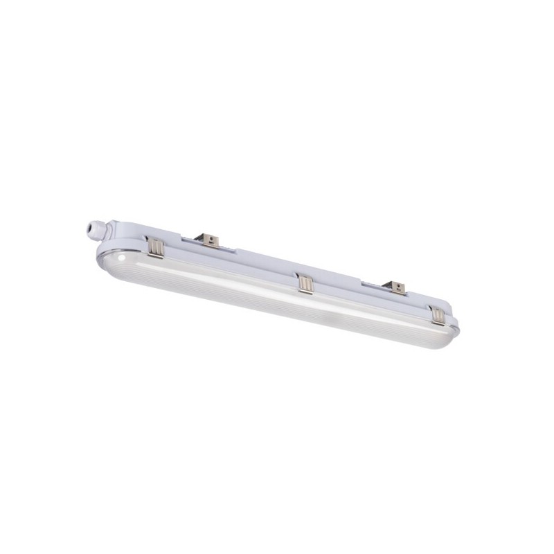 Hermetiškas pramoninis LED šviestuvas MAH PRO 11/13/16/19W 66cm IP66 pilkas (4000K)