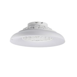 Lubinis LED šviestuvas su ventiliatoriumi PLAVE PAN48 CCT+RGB W, 24W, balta