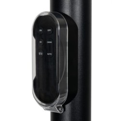 Pastatomas saulės energija įkraunamas LED šviestuvas PARENO SLR, 25W, CCT, IP54, juodas