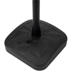 Pastatomas saulės energija įkraunamas LED šviestuvas PARENO SLR, 25W, CCT, IP54, juodas