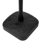 Pastatomas saulės energija įkraunamas LED šviestuvas PARENO SLR, 25W, CCT, IP54, juodas