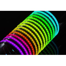 5m Skaitmeninė LED juosta LCOB DIGITAL, 16W/m, RGB, 24V DC, IP00
