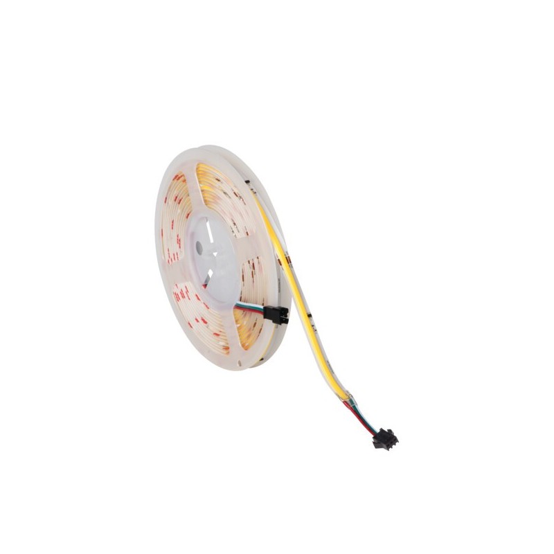 5m Skaitmeninė adresuojama LED juosta LCOB DIGITAL 11W/M 24V IP00, 3000K