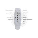 Lubinis šviestuvas LED Parys 64W 650x650 3000K-6500K 2.4G