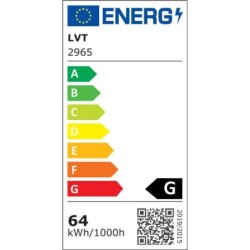 Lubinis šviestuvas LED Parys 64W 650x650 3000K-6500K 2.4G