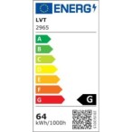 Lubinis šviestuvas LED Parys 64W 650x650 3000K-6500K 2.4G