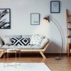 Toršeras Otto E27 1x MAX 60W (Matinė Juoda)