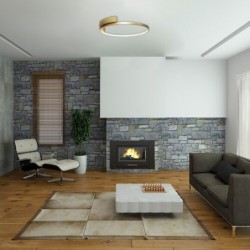 Lubinis šviestuvas Holize LED 23W 4000K Neutrali balta (Aukso)