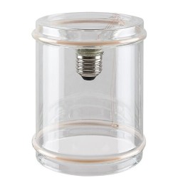 LED lemputė E27 Filament-LED 4W T100 3000K Šilta balta