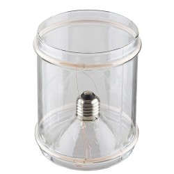 LED lemputė E27 Filament-LED 4W T100 3000K Šilta balta