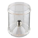 LED lemputė E27 Filament-LED 4W T100 3000K Šilta balta