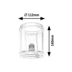 LED lemputė E27 Filament-LED 4W T100 4000K Neutrali balta