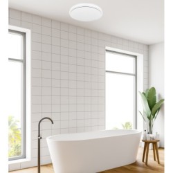 JASPER Lubinis šviestuvas 24W LED 38CM Balta 4000K IP44
