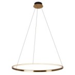 Pakabinamas šviestuvas Queen 50cm Integruotas LED Šlifuoto aukso