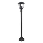 Pastatomas lauko šviestuvas Marseille E27 1x MAX 60W (Juoda)