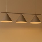 Pakabinamas šviestuvas CAPITAL TAUPE 3xGX53