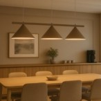 Pakabinamas šviestuvas CAPITAL TAUPE 3xGX53