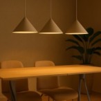 Pakabinamas šviestuvas CAPITAL TAUPE 3xGX53