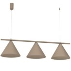 Pakabinamas šviestuvas CAPITAL TAUPE 3xGX53