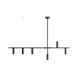 Pakabinamas šviestuvas TREVO 6 ALL Juodas  GU10 mini 6 x 35W