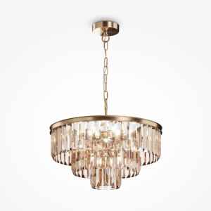 Pakabinamas šviestuvas Revero 7xE14 Aukso