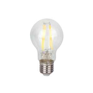 10x PRITEMDOMA LED lemputė E27 7W 2700K 840lm 220-240V FILAMENT A60 GLOBE Šilta balta