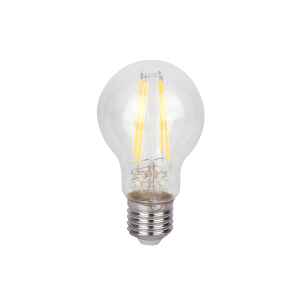 10x PRITEMDOMA LED lemputė E27 7W 4000K 840lm 220-240V FILAMENT A60 GLOBE Neutrali balta