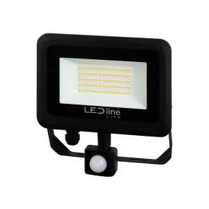 LED line LITE Prožektorius PHOTON 50W 4000K 5000lm judesio su sensoriumi Neutrali balta