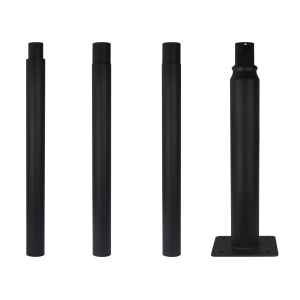 Atrama (stulpas) šviestuvui 4m JUODAS PRIME