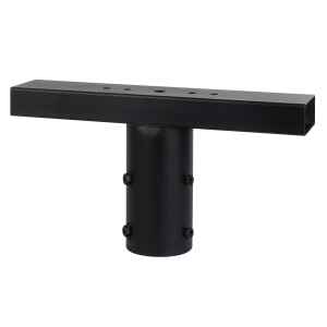 Jungtis (padalinimas) šviestuvo atramai JUODA