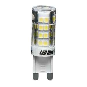 10x LED lemputė G9 4W 6000K 350lm 220-240V Šalta balta